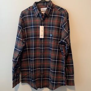 Saddlebred®
Long Sleeve Flannel Plaid Button Up Shirt